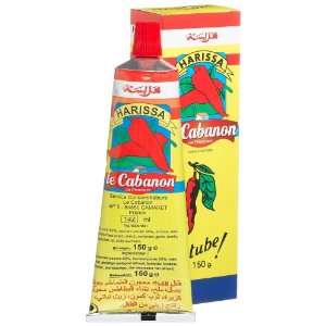 Harissa Sauce in Tube (Le Cabanon) 150g Grocery & Gourmet Food