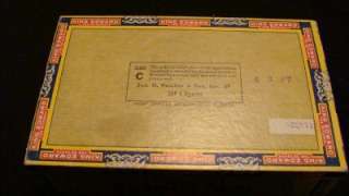   Seventh Vintage Empty Box Originally Held 6 cent Swisher cigars  