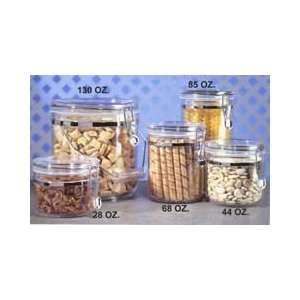  Acrylic 4 Piece Canister Set