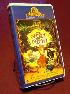   Animated   Don Bluth ( VHS White Clam Shell Case ) 027616512031  