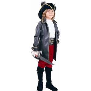  Childs Captain Morgan Pirate Costume (SizeSmall 6 8 