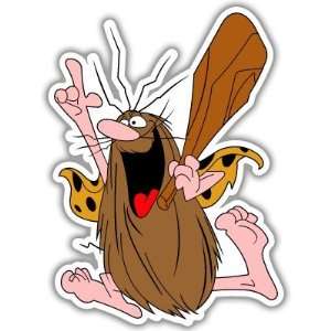  Captain Caveman car bumper sticker decal 4 x 5 