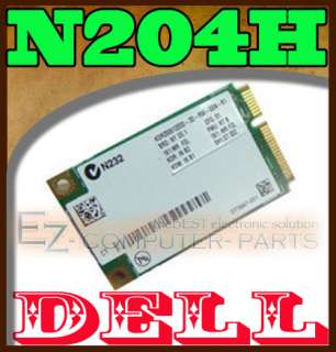 Dell Inspiron Mini 9 Wireless Mini PCI e Card   N204H   