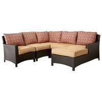 Willoughby Wicker Patio Sectional Corner Chair    Target