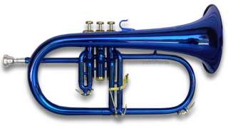 This beautiful STERLINGSFH 300 blue flugelhorn is the perfect choice 