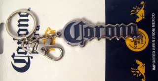 Corona Extra Beer Cerveza Logo Car Auto House Metal Key Chain Ring FOB 