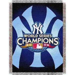   Yankees 2009 American League Champions Tapestry