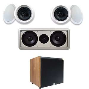   Sound Speakers w/Center Channel/12 Powered Subwoofer Electronics
