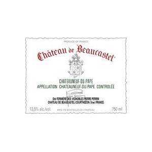  Beaucastel Chateauneuf du pape Blanc 2005 750ML Grocery 
