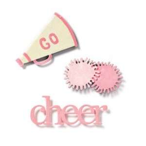   Embellish Your Story 13955 Cheer Magnets SET of 3 