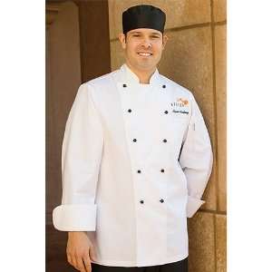  Chef Works BSPC WHT Chaumont Executive Chef Coat, White 
