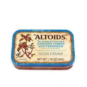  o Altoids o   Wintergreen Candy, 1.76oz Tin Container, 12 