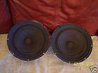 CRUNCH SUBWOOFER  SERIAL NO. 107658, REPLACEMENT WOOFERS FROM A 