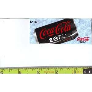  Rectangle Size Coke Coca Cola Zero Can on Ice Soda Vending Machine 