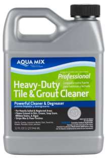 Aqua Mix Heavy Duty Tile and Grout Cleaner   Quart 718704103827  