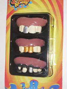   BILLY 3 PACK DIFFERENT STYLES DENTURES SEE ALL OF MY LISTINGS  