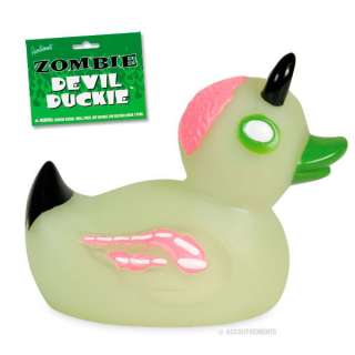 Zombie Devil Duckie Rubber Duck Dead Novelty Gift Bath  
