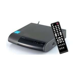   to analog TV Converter Box with Universal Remote Control Electronics