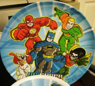 NEW DC SUPER FRIENDS TEEN TITANS PLATE DINNERWARE  