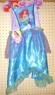 Disney Little Mermaid princess Ariel Dress Costume Girls Light up 8 