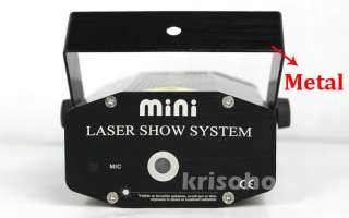 Mini Stand Laser Stars Stage work with DJ Lighting Disco Party Light 