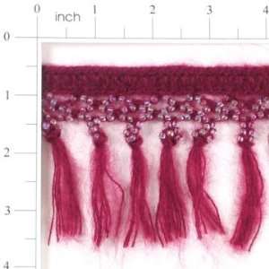  Mohair Beaded Crochet Fringe Trim Arts, Crafts & Sewing