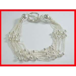  Gorgeous Beaded Multi Strand Bracelet S/S #3661 Arts 