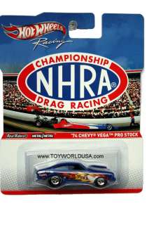 Hot Wheels Racing Championship NHRA Drag Racing 74 Chevy Vega Pro 