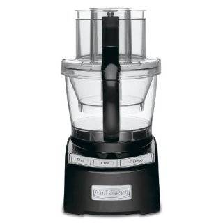 Cuisinart FP 12BK Elite Collection 12 Cup Food Processor, Black