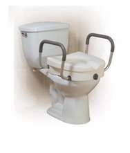 Drive Raised Toilet Seat with Removable Arms FREE SHIP  