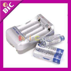Home Charger For AA AAA NiMH /NiCD Rechargeable Battery  