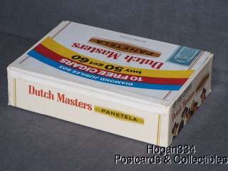 Vintage Dutch Masters Panetela Diamond Jubilee Box Cigar Box  