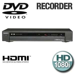 SONY RDR GX255 DVD Recorder & Player, HDMI 1080i Upconverting 