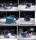 REAL FIGHT UFC STYLE COMPETITIVE FEMALE WOMEN WRESTLING  