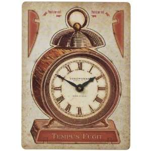   Out Clock, Alarm Tempus Fugit, Time Flies Gift Clock