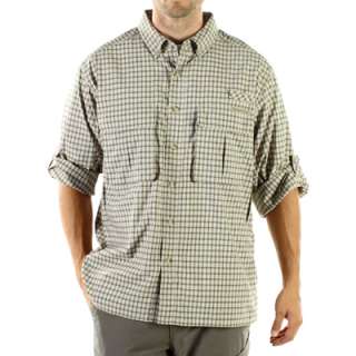 EXOFFICO Mens Air Strip Lite Micro Plaid Shirt  
