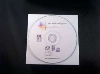 DVD Video Film Edit Software on Cd   Editing Editor  