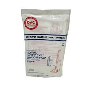  Dirt Devil Type D Vacuum Bags   Generic   3 pack 