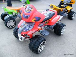   ATV Ride On Power Double Motor 2 battery Wheels 4 Wheeler 12v  