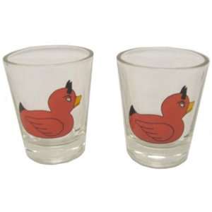  Accoutrements Devil Duckie Shot Glass, Set of 2 Kitchen 