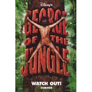 George of the Jungle (1997) 27 x 40 Movie Poster Style A 