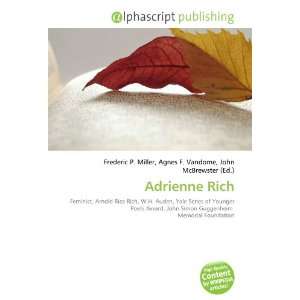  Adrienne Rich (9786133729292) Books