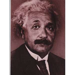 Albert Einstein Postcard   RARE   4 x 6