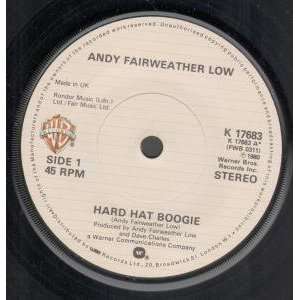  INCH (7 VINYL 45) UK WARNER BROS 1980 ANDY FAIRWEATHER LOW Music
