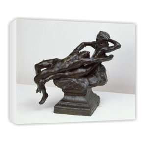   Fleeing, 1881 (bronze) by Auguste Rodin   Canvas   Medium   30x45cm