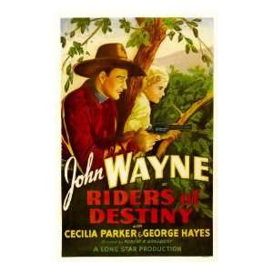  Riders of Destiny, John Wayne, Cecilia Parker, 1933 