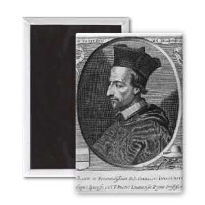 Cornelius Jansen, Bishop of Ypres (etching)    3x2 inch Fridge 