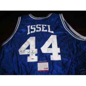  Dan Issel Autographed Jersey   Kentucky Wildcats Psa dna 