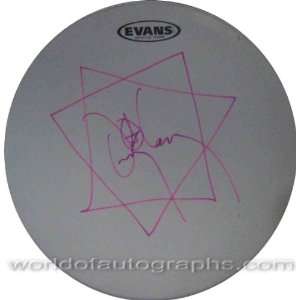 Danny Carey of Tool Signed Drumhead