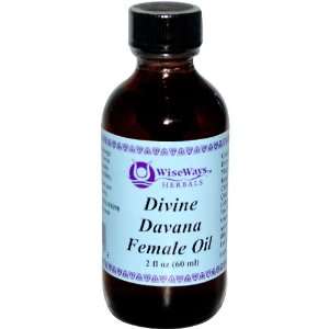  Divine Davana Female Oil, 2 fl oz (60 ml) Health 